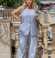 LIA24674 Divdaļīgs lina kostīms