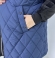 LIA18601 Zila veste ar kapuci