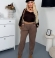 LIA26660 Velveta bikses ar kabatām