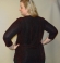 1-1035 Melns tops ar sarkanu spīdumu.